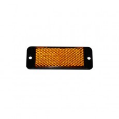 Durite 0-505-30 85mm Amber Reflex Reflector with 2 Hole Fixing PN: 0-505-30